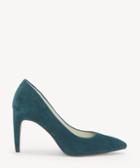  Women's Hedde Pointed Toe Pumps Mermaid Size 5 Suede From Sole Society