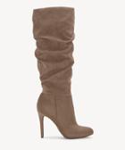 Jessica Simpson Jessica Simpson Women's Stargaze Slouchy Boots Slater Taupe Size 5 Suede Micro From Sole Society