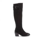 Sole Society Sole Society Hollyn Suede Tall Boot - Black-10