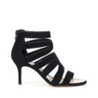 Sole Society Sole Society Adrielle Caged Heeled Sandal - Black