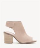 Sole Society Sole Society Jagger Block Heels Sandals Caramel Size 5.5 Leather