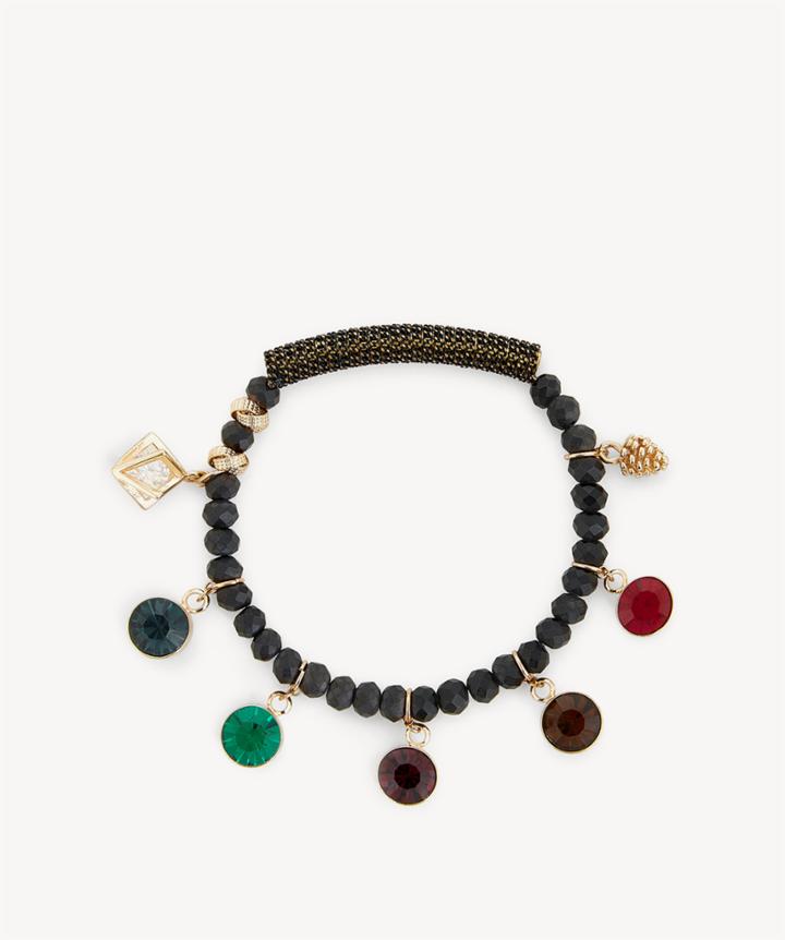 Sole Society Sole Society Gemstone Charm Bracelet Multi One Size Os