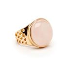 Sole Society Sole Society Natural Stone Ring - Rose-7