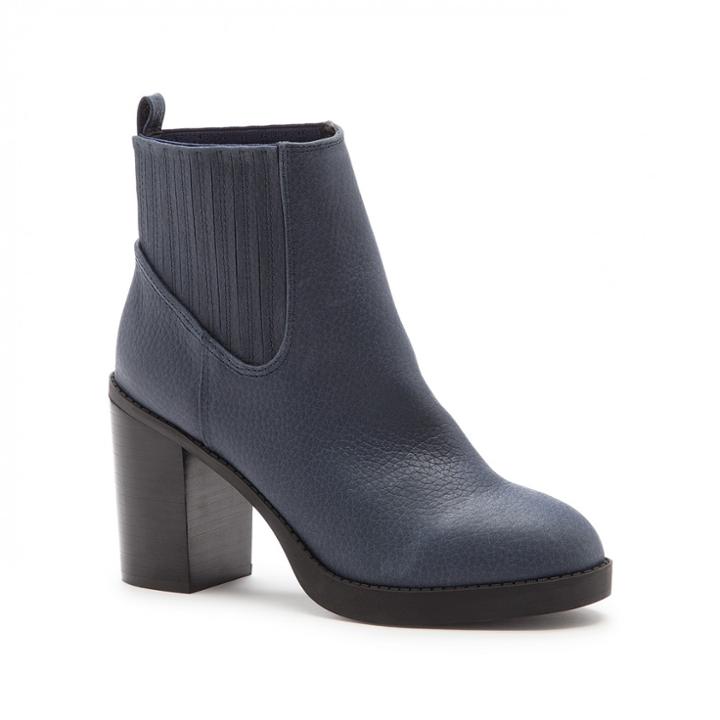 Sole Society Sole Society Jett Finger Gore Bootie - Navy-5