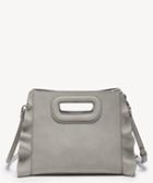 Sole Society Sole Society Gusty Crossbody Bag In Color: Vegan Grey Leather