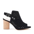 Sole Society Sole Society Rena Perforated Slingback Sandal - Black