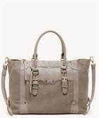 Sole Society Sole Society Susan Vegan Large Winged Tote Mushroom Leather