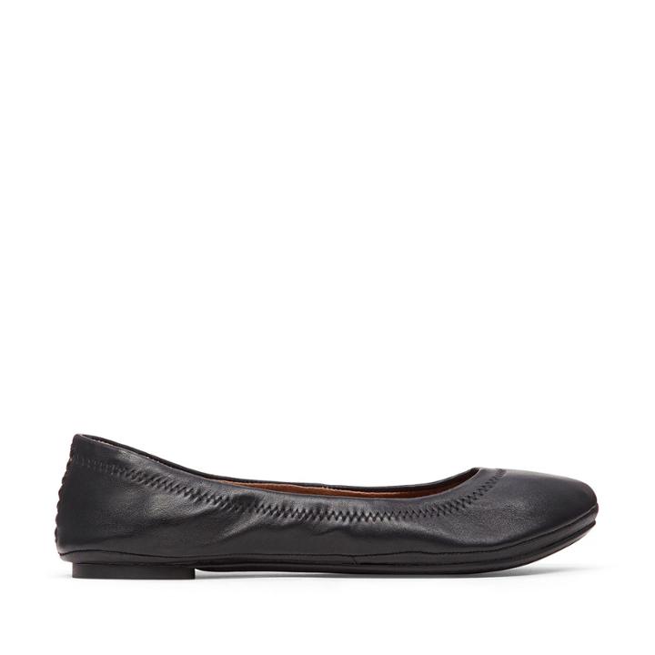 Lucky Brand Lucky Brand Emmie Foldable Ballet Flat - Black-7