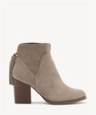 Sole Society Sole Society Ambrose Back Tassel Bootie Taupe Size 9 Suede