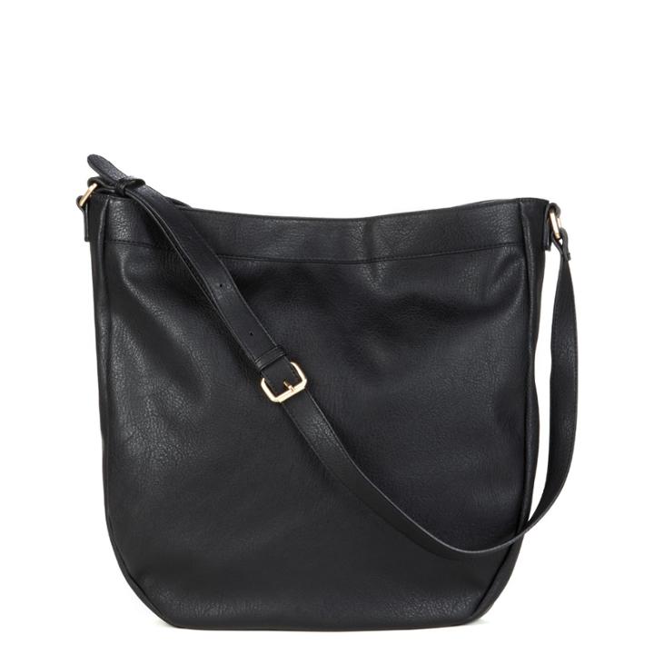 Sole Society Sole Society Kadence Slouchy Shoulder Bag - Black