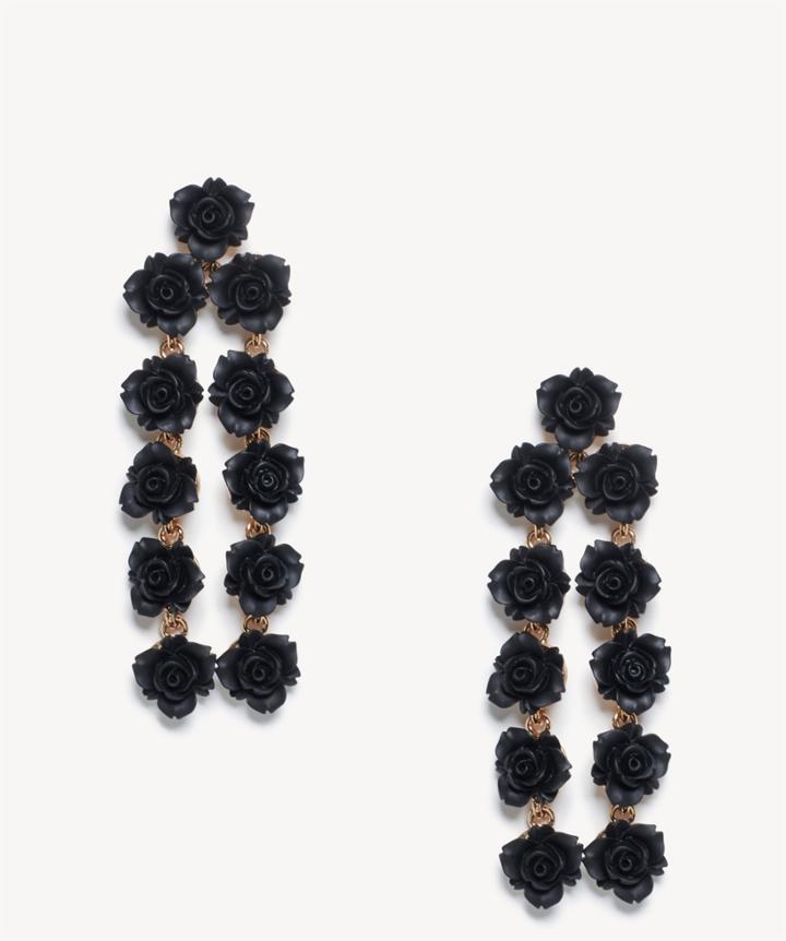 Sole Society Sole Society Senorita Statement Earring Black One Size Os