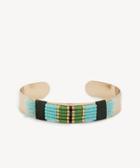 Sole Society Sole Society Global Beaded Cuff Blue Multi One Size Os
