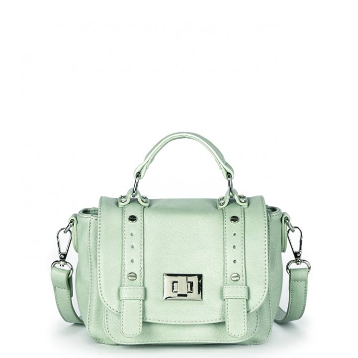 Sole Society Sole Society Evan Mini Vegan Messenger Bag - Mint-one Size