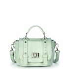 Sole Society Sole Society Evan Mini Vegan Messenger Bag - Mint-one Size