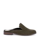 Sole Society Sole Society Esther Loafer Mule - Dark Olive