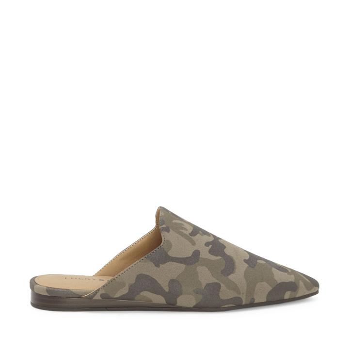 Lucky Brand Lucky Brand Blythh Pointed Toe Flats Brindle Size 5 Fabric From Sole Society