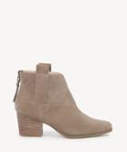 Sole Society Sole Society Oskar Pull Tab Bootie Taupe Size 7 Suede