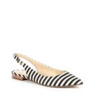 Sole Society Sole Society Molly Sling Back Flat - Black Natural-6