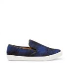 Sole Society Sole Society Noe Pointed Toe Sneaker - Black Blue-9