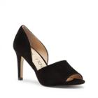 Sole Society Sole Society Posy Peep Toe Sandal - Black-6.5