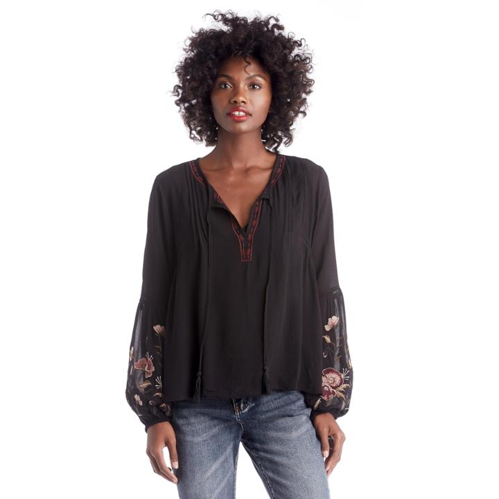 Astr Astr Christy Top - Black