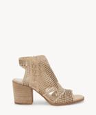 Vince Camuto Vince Camuto Women's Kampbell Cutout Sandals Natural Size 5 Suede From Sole Society