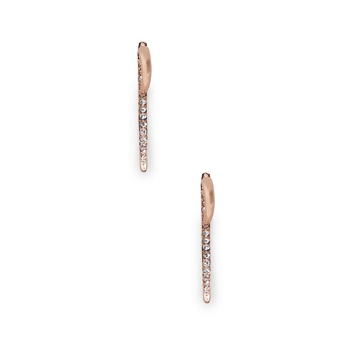 Sole Society Sole Society Modern Horn Front To Back Earring