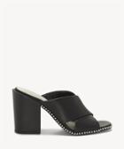 1. State 1. State Women's Ricard Criss Cross Mules Black Size 6 Leather From Sole Society