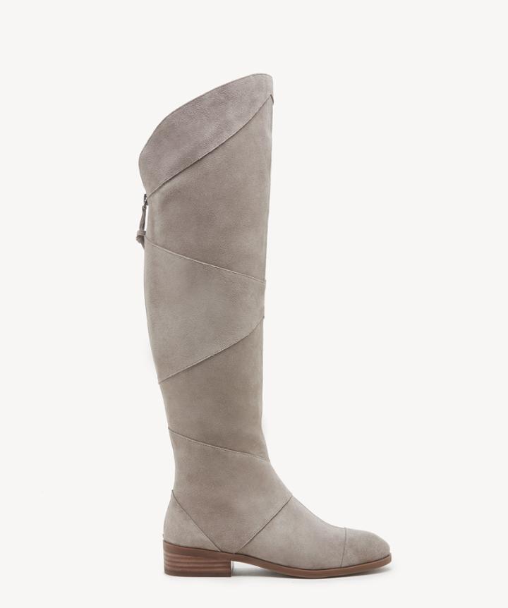 Sole Society Women's Tiff Otk Boots Mushroom Size 5 Suede From Sole Society