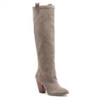 Sole Society Sole Society Rumer Round Toe Boot - Taupe-5