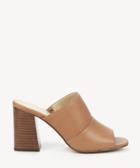 Sole Society Sole Society Joannah Flared Heels Mules Camel Size 9.5 Leather