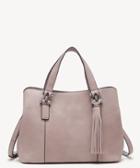 Sole Society Women's March Satchel Vegan In Color: Mauve Bag Vegan Leather From Sole Society