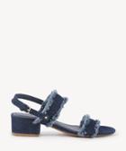 Urge Urge Women's Katie Denim Sandals Blue Size 6 From Sole Society