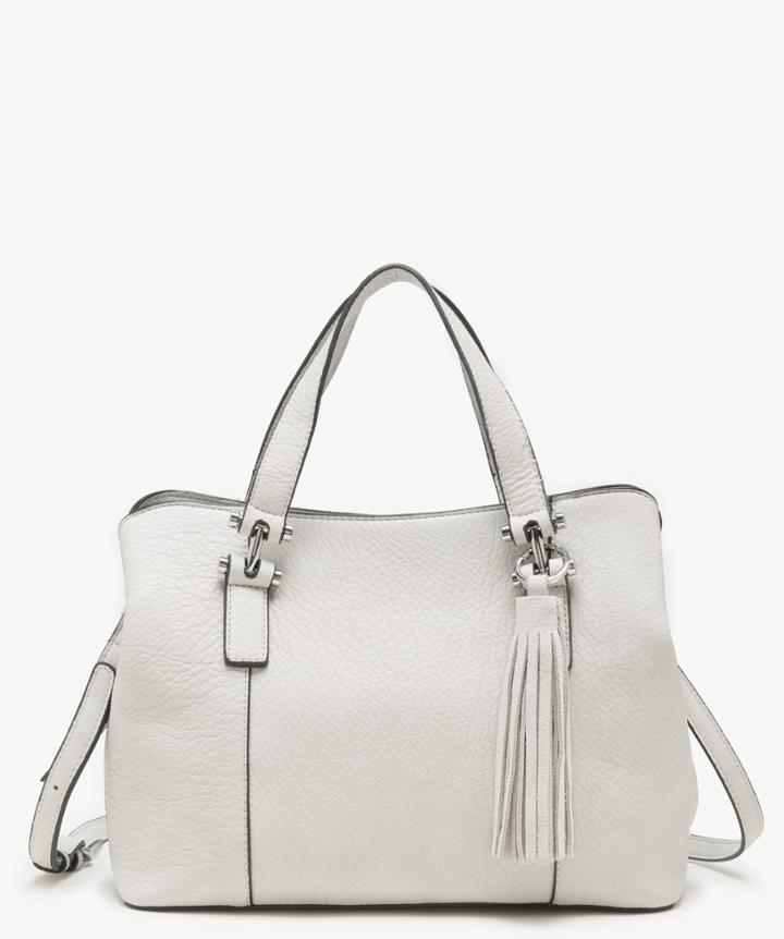 Sole Society Women's March Satchel Vegan In Color: Linen Bag Vegan Leather From Sole Society