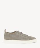 Lucky Brand Lucky Brand Women's Lawove Lace Up Sneakers Titanium Size 5 Suede From Sole Society