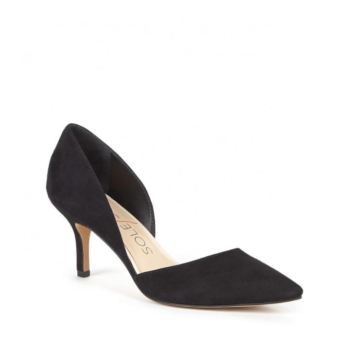 Sole Society Sole Society Jenn Dorsay Pump - Black Ecru-10