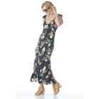 Astr Astr Women's Florentina Dress In Color: Black Multi Floral Size Xs From Sole Society