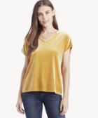 Sanctuary Sanctuary Women's Holly V Neck Tee In Color: Dark Harvest Size Xs From Sole Society
