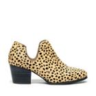 Sole Society Sole Society Carrera Cut Out Bootie - Cheetah Dot