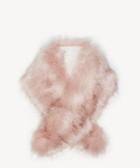 Sole Society Women's Faux Fur Stole Blush One Size Polyester From Sole Society