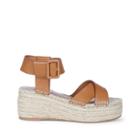 Sole Society Sole Society Audrina Flatform Espadrille - Cognac