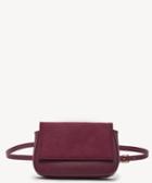 Sole Society Women's Kinza Belt Crossbody Vegan Bag Red From Sole Society