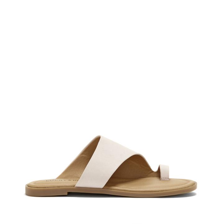 Lucky Brand Lucky Brand Anora Flat Sandals - Peach Whip