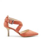 Sole Society Sole Society Tamra Cross Strap Pump - Paprika-7.5