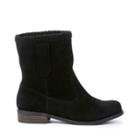 Sole Society Sole Society Verona Faux Shearling Ankle Bootie - Black