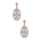 Sole Society Sole Society Athenia Crystal Earrings - Rose Gold