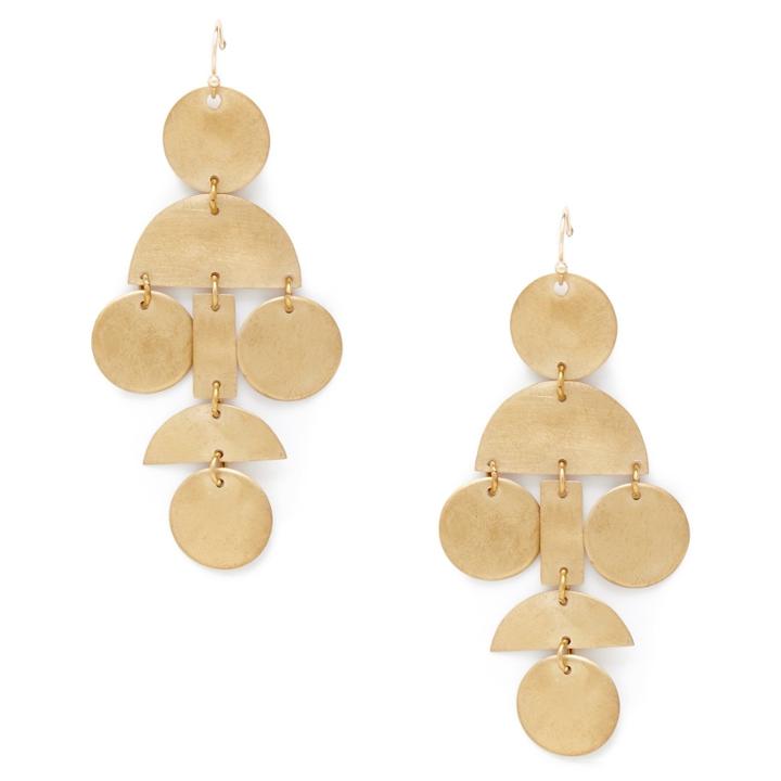 Sole Society Sole Society Disc Shoulder Duster - Gold