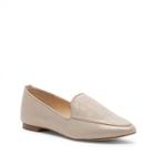 Sole Society Sole Society Sean High Vamp Smoking Slipper - Nude Metallic-5.5