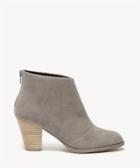Sole Society Sole Society Devyn Mid Heels Ankle Bootie Mushroom Size 10 Leather