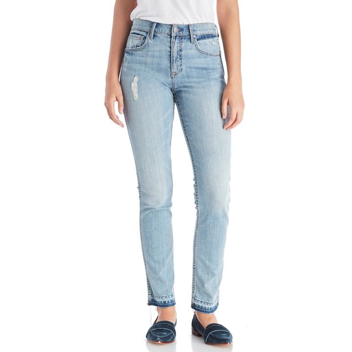 Evidnt Evidnt Straight Light Wash Denim Pants - Light Wash-25
